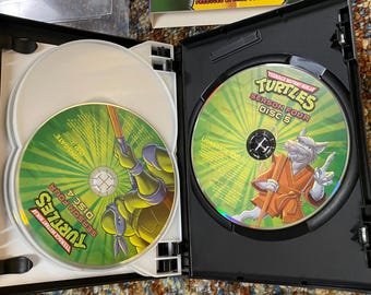Teenage Mutant Ninja Turtles Complete Season 4 DVD Five Discs - Etsy