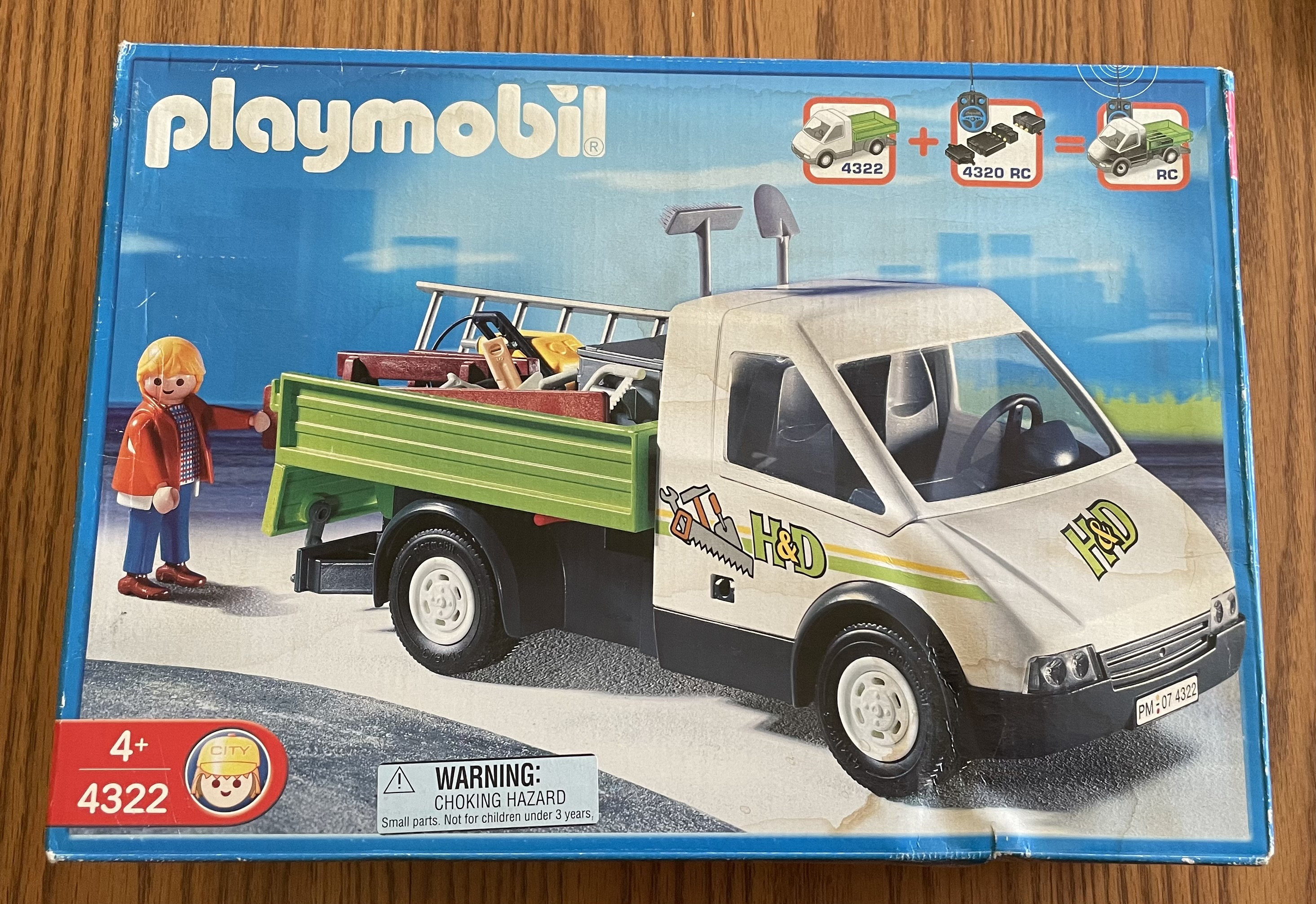 Playmobil Set 4322 Handyman Utility Truck Pickup Construction - Etsy España
