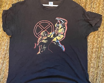 Original Delta Pro Weights Wolverine Sabretooth X-Men shirt XL