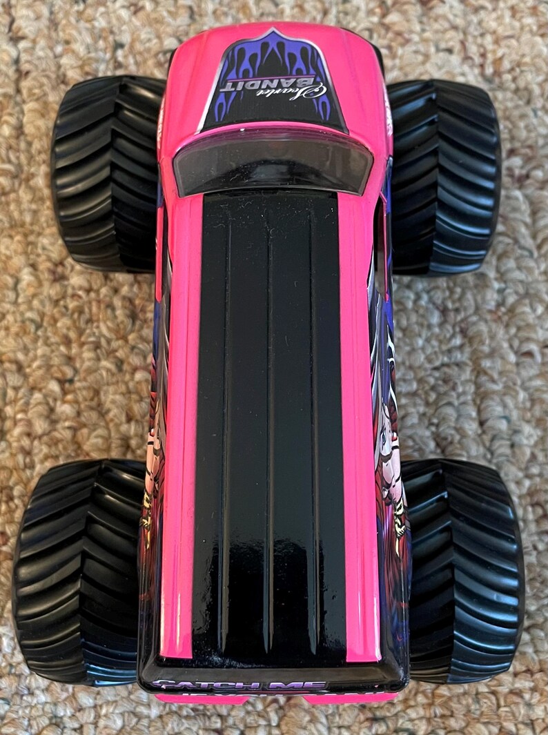 Monster Jam Scarlet Bandit diecast metal truck - 1:24 scale Mattel image 8