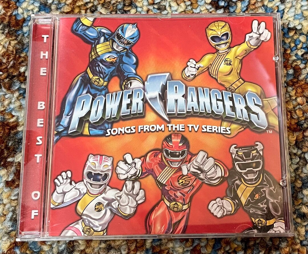Power Rangers Songs From the TV Series CD - Buena Vista Records 2003 - Etsy