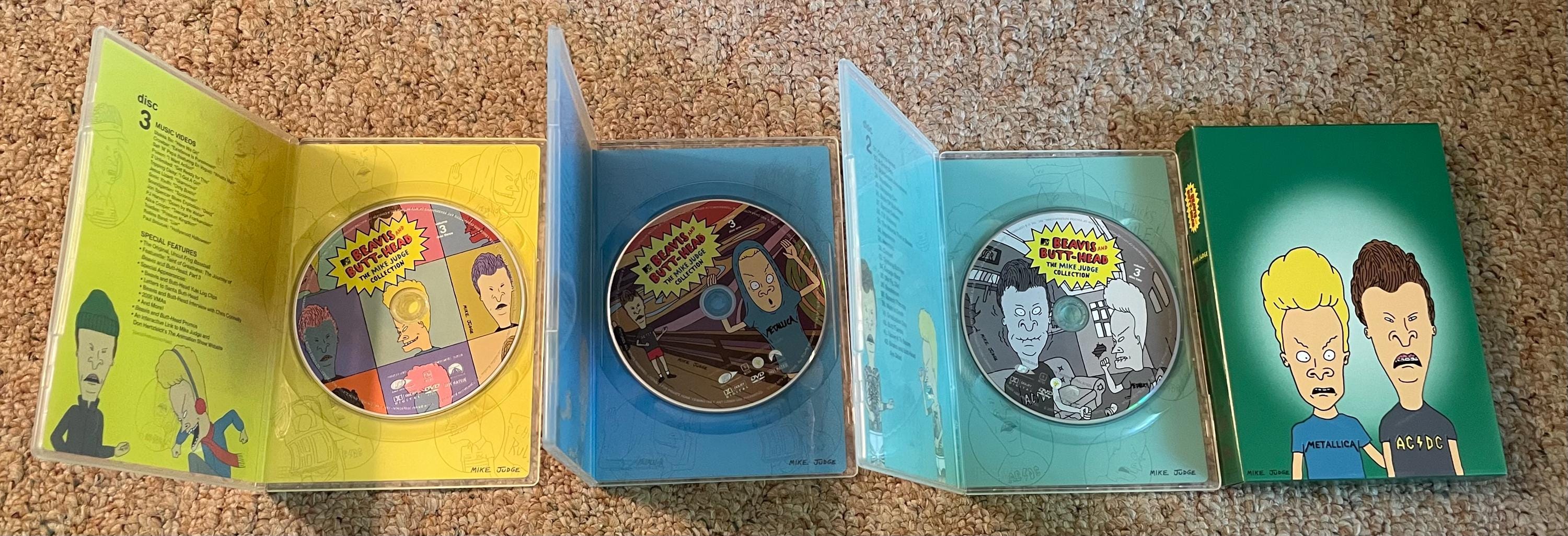Beavis and Butthead the Mike Judge Collection Volume 1 2 and 3