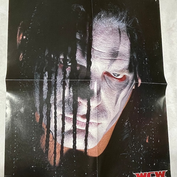 WCW Magazine Issue 62 2000 Poster of Bagwell and Vampiro