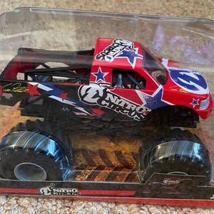 Monster Jam Nitro Circus diecast metal truck - 1:24 scale Mattel image 1