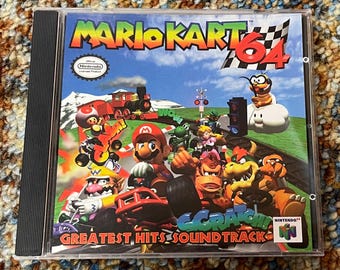Mario Kart 64 Nintendo N64 Soundtrack Vinyl Record - Etsy