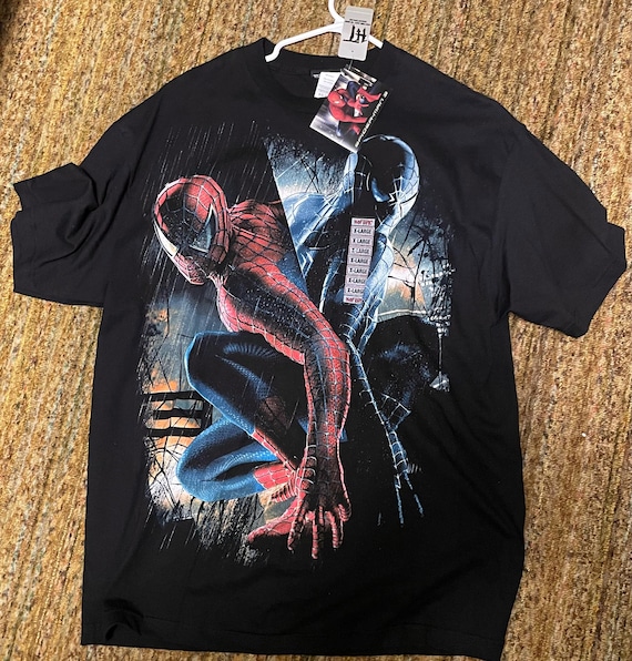 Original Spider Man 3 Spidey and Venom XL Extra Large Men's Shirt