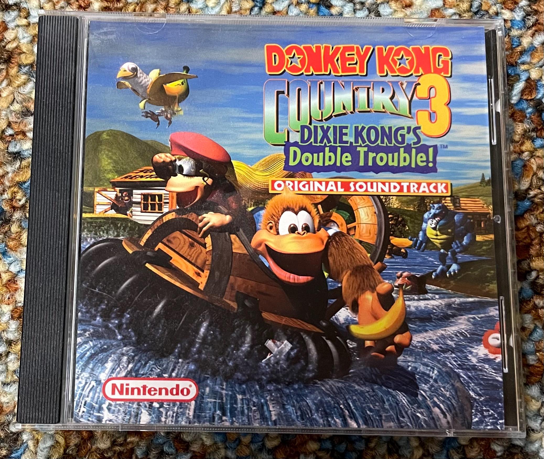 DONKEY KONG COUNTRY 3 レコード　lp ドンキーコング Donkey Kong Country 3 Dixie Kong's Double Trouble Original