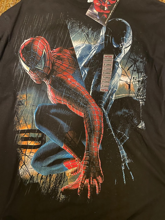 Original Spider Man 3 Spidey and Venom XL Extra Large Men's Shirt