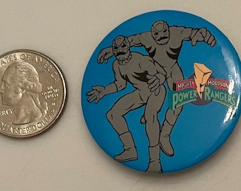 Mighty Morphin Power Rangers Putty button