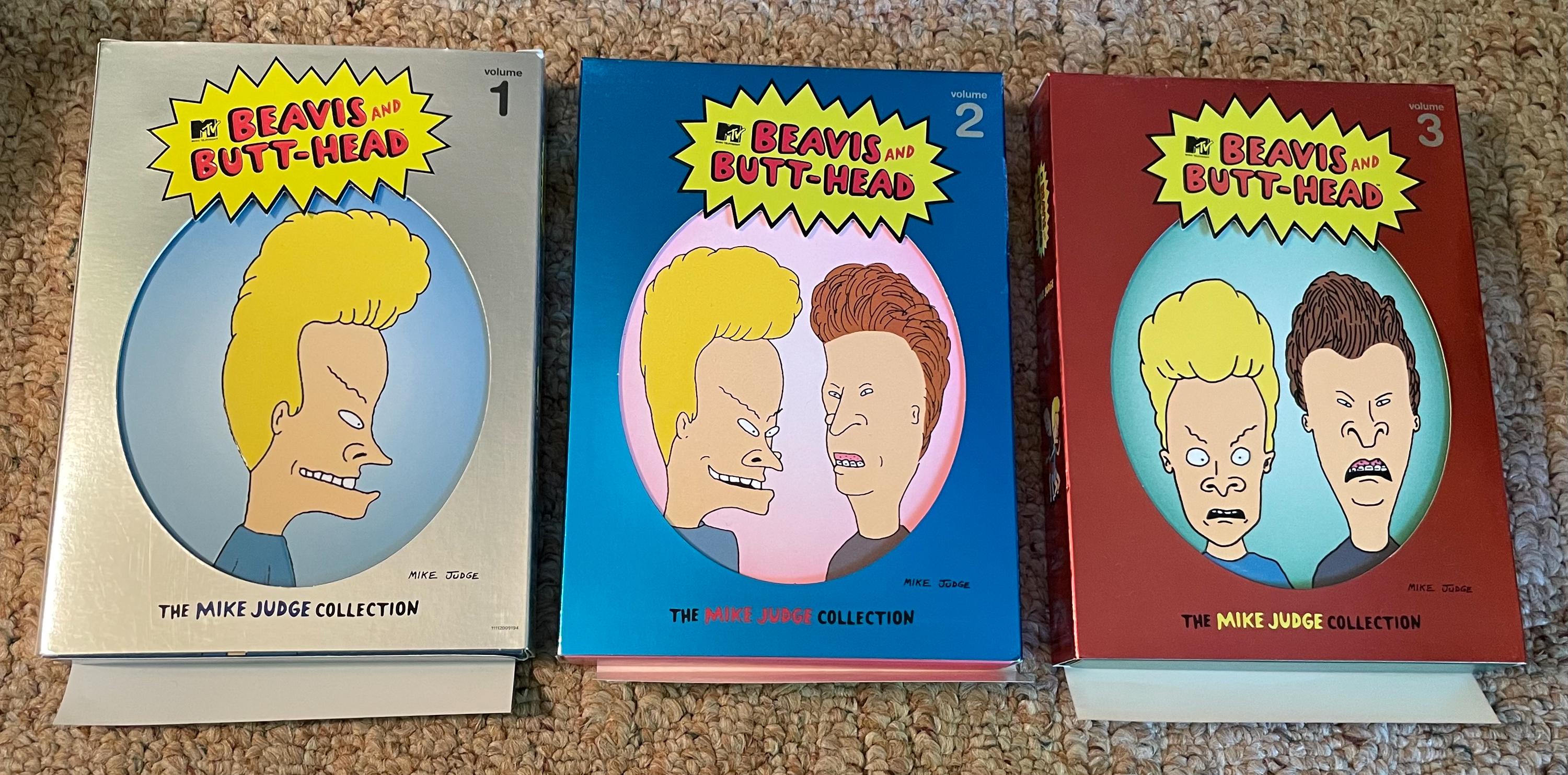 Beavis and Butthead the Mike Judge Collection Volume 1 2 and 3