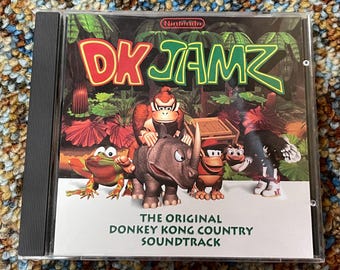 Donkey Kong Country 2 (1995, Super Nintendo SNES) Custom Cassette