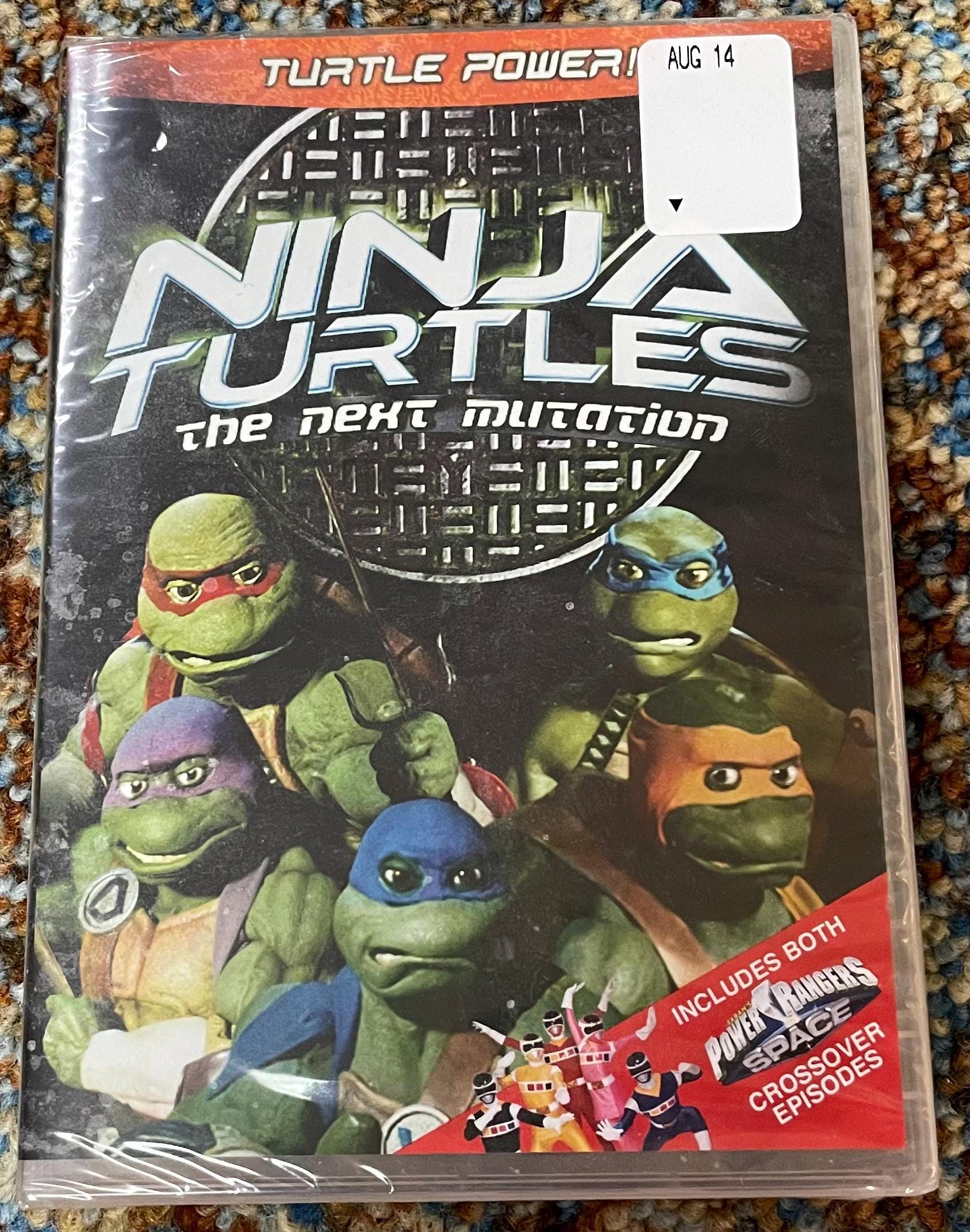 Ninja Turtles the Next Mutation Power Rangers Episode DVD NEW - Etsy