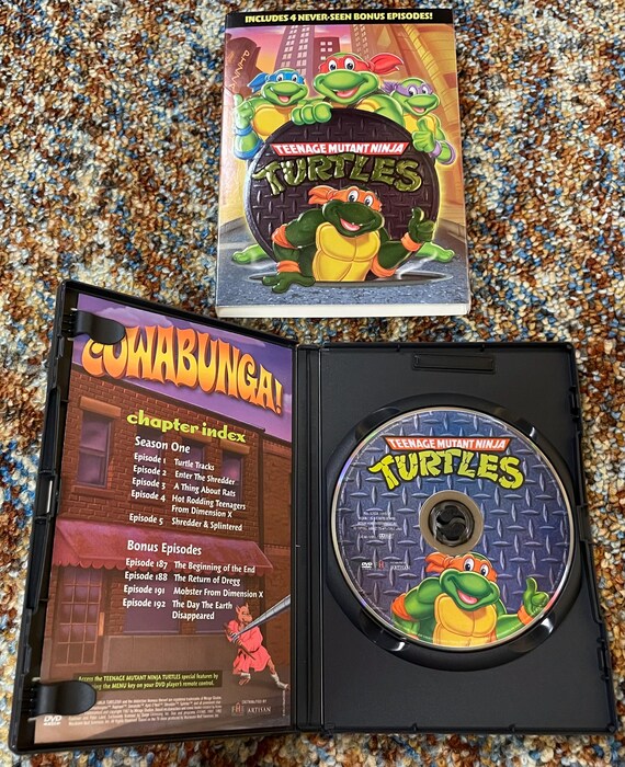 Teenage Mutant Ninja Turtles Volume 1 Through 6 DVD - Etsy
