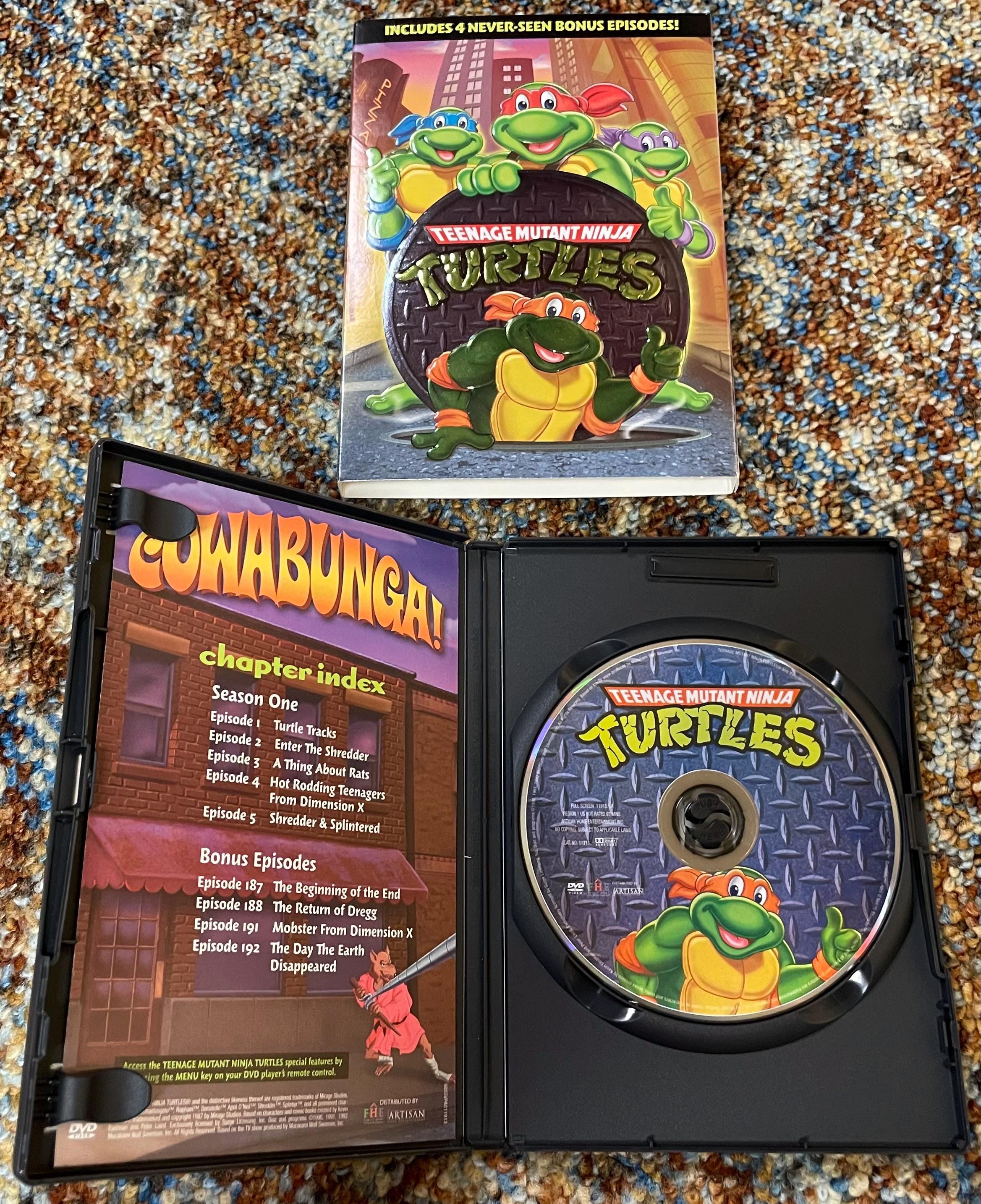 Teenage Mutant Ninja Turtles Volume 1 Through 6 DVD - Etsy