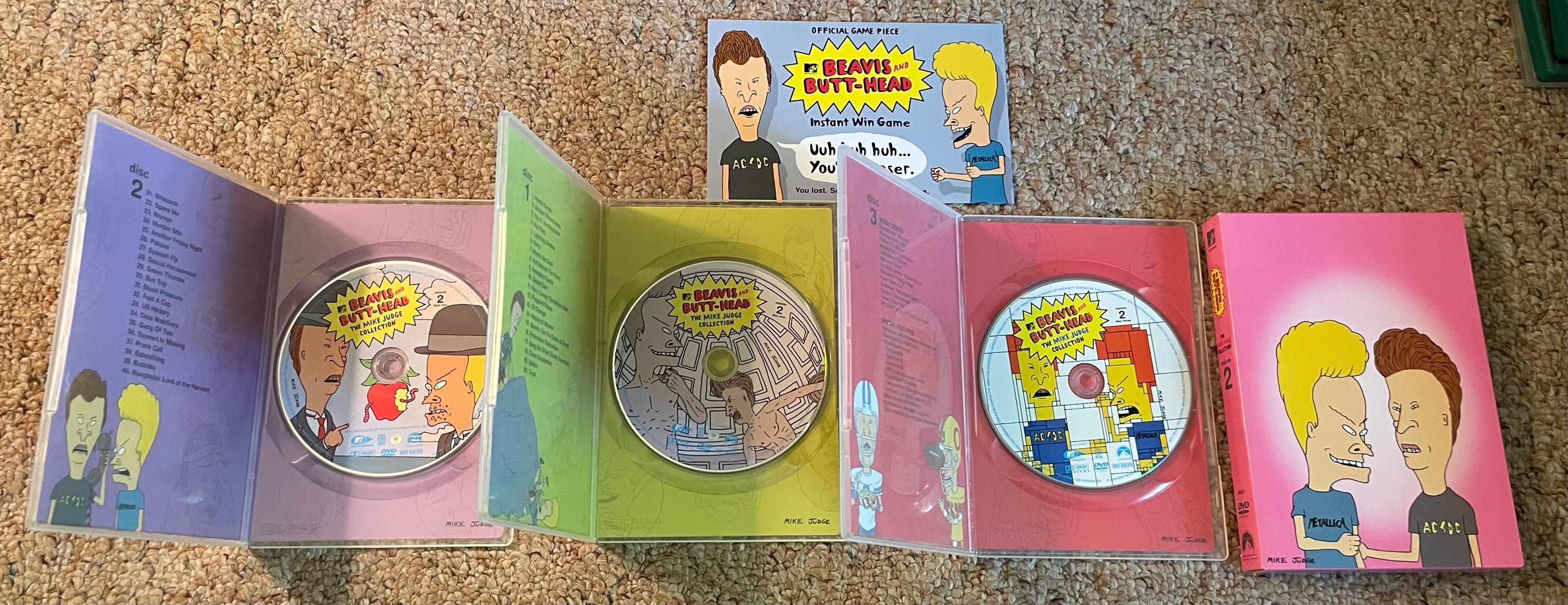 Beavis and Butthead the Mike Judge Collection Volume 1 2 and 3