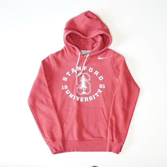 Vintage Nike Mens Crew Neck Hoodie Red 