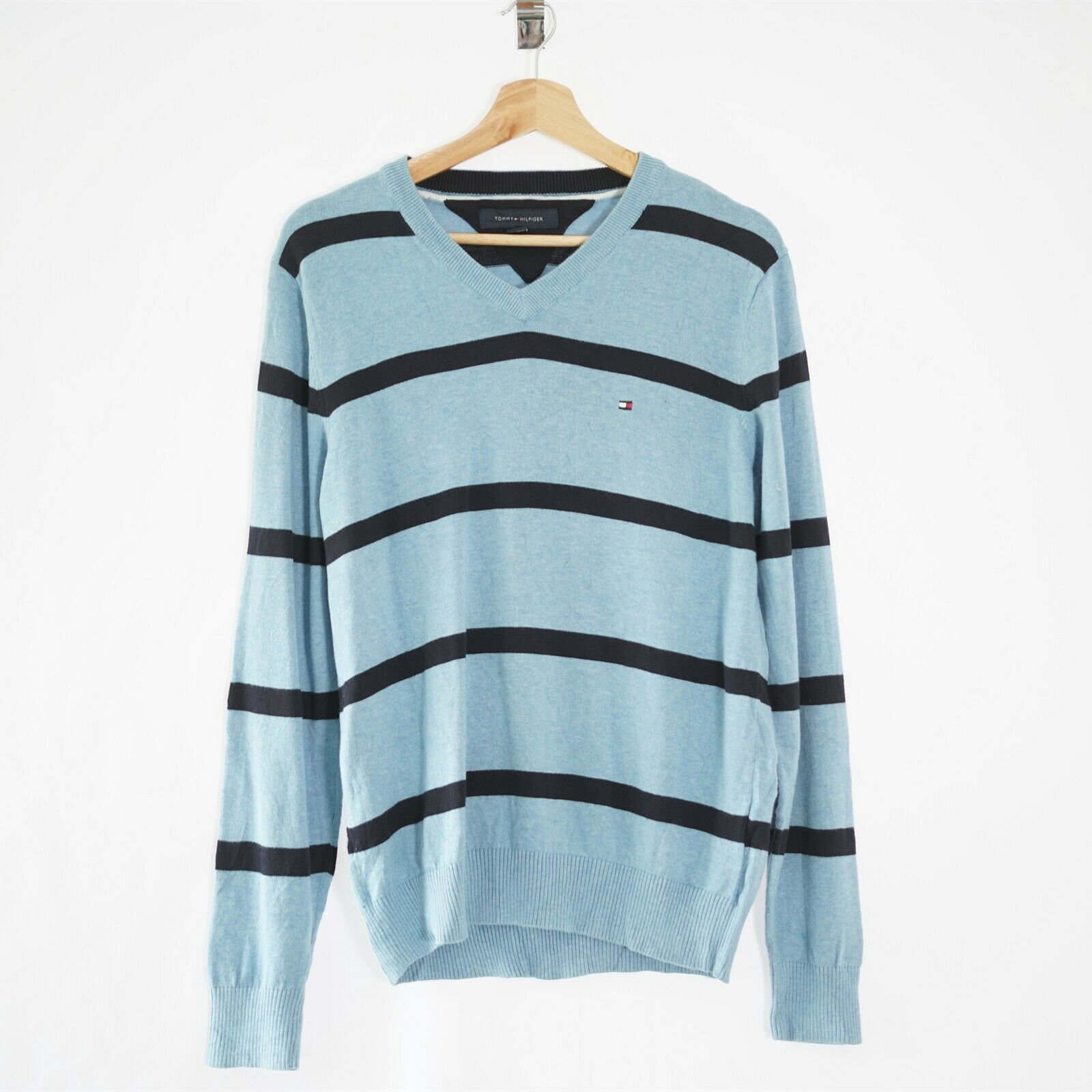 tommy hilfiger mens navy jumper