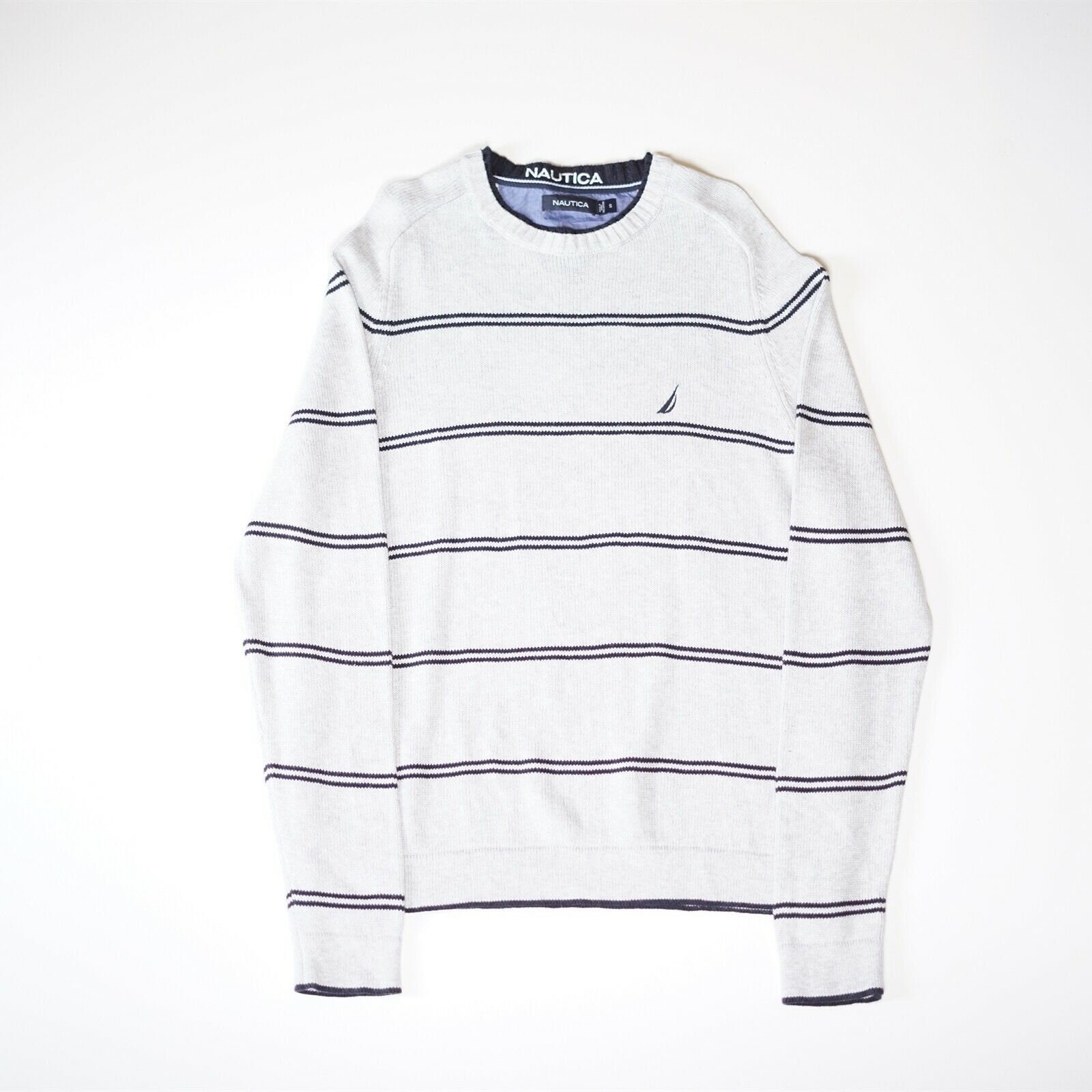 Vintage Nautica Mens Crew Neck Jumper 