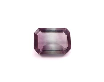 12*8 MM AAA Quality Natural Bi color Fluorite Gemstones- 4.60 ct