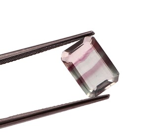 11*8MM AAA Quality Natural Bi color Fluorite Gemstones- 4.15 ct