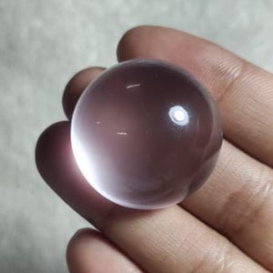 145 カート 天然 AAA 天然ラウンドシェイプ ローズクォーツ 宝石 カボション - 32*32*20 mm