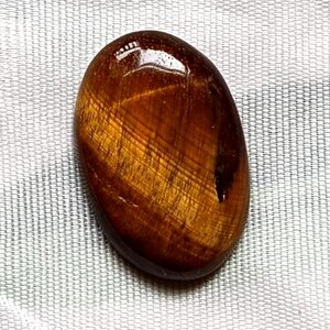 36 winkelwagen- Een zeer unieke handgemaakte cabochon met tijgeroog-edelstenen te koop- 32*22*6 mm- Artikelnummer-TG52