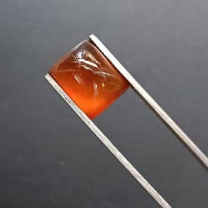 16 wózków- AAA Naturalny prostokątny kształt Hessonite Garnet Cabochon do wyrobu biżuterii-13*10*6 MM-#566