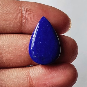 20Carts Naturalny kształt gruszki Madani Lapis Lazuli / Dobra jakość Lapis / Lapis Cabochon / kształt gruszki - 21*13*3 mm - #1022