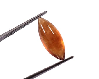 AAA Natural Hessonite Garnet – Cinnamon Stone Teardrop (22x9 mm, 8 Carats)