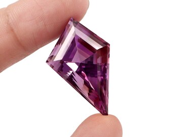 40 Carat Kite Shape Purple Amethyst – AAA Quality Loose Gemstone