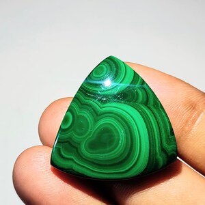 1 個 - 59.20 カート - 天然グリーンマラカイト宝石 1 兆カボション 販売中 - 26*26*4 mm - #293