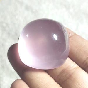 207 cart AAA Natural Cushion Shape Rose Quartz Gemstones Cabs- 34*24MM-