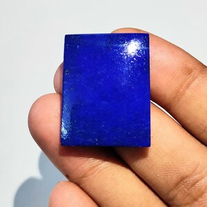 購入- AAA 品質- 41.10 カート- 天然ラピスラズリ宝石カボション セール中- 28*19*3 mm - #281