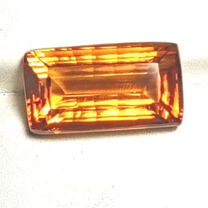 美しい - 12.60 カート - ブランデーオレンジの完璧なシトリン宝石クォーツ - 20*12*8 MM - 今すぐ購入 - #441