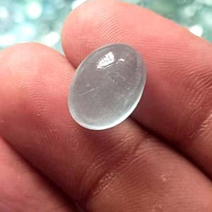 14*11*7 mm - 天然アクアマリン宝石カボション 1個 - 非常に美しいアクアマリンカボションを販売 - 8.20 カート - SKU-AQ91