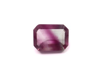 11*8MM AAA Quality Natural Bi color Fluorite Gemstones- 3.90 ct