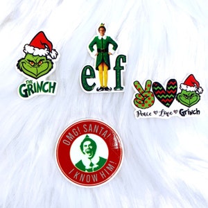 The Grinch Croc Charms YOU CHOOSE NEW!