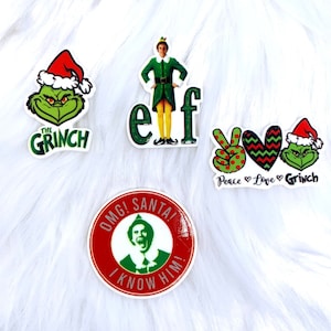 Christmas Shoe Charms, Funny Shoe Charms