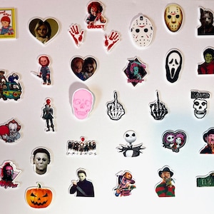 Horror Shoe Charms, Spooky Shoe Charms, Scary Shoe Charms, Goth Shoe Charms