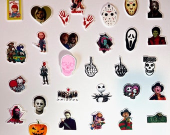Horror Shoe Charms, Spooky Shoe Charms, Scary Shoe Charms, Goth Shoe Charms