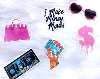 Boss Shoe Charms, Money Shoe Charms, Fashion Shoe Charms