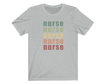 Krankenschwester Tshirt- Eingeschriebenes Krankenschwester Shirt- RN Shirt- Stillschule Shirt- Stillzeit- Retro Krankenschwester Shirt- Krankenschwester Shirt