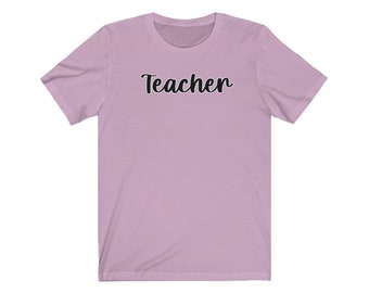 Lehrer Tshirt- LehrerLeben Shirt- einfaches Lehrer Grafik T-Shirt- Minimal Lehrer Design- Grundlehrer Tshirt- Schullehrer Shirt
