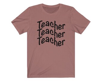 Lehrer Shirt für Frauen- Lehrerleben Tshirt- Lehrer Geschenk Grafik T-Shirt- Lehrer Tshirt- Lehrer Geschenk- Lehrer Wertschätzung