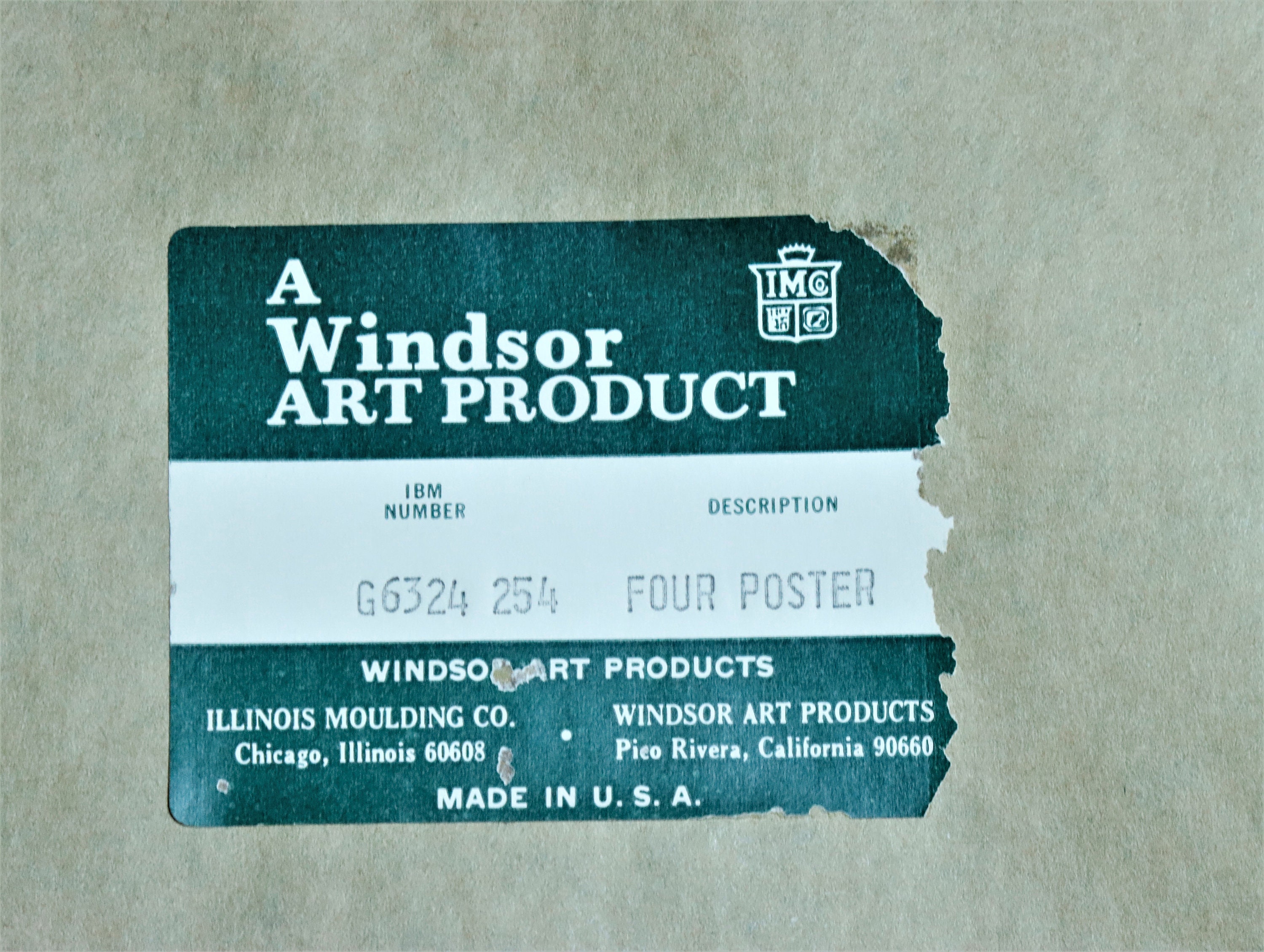 Four Poster Print - Etsy