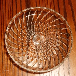 Hoya Crystal Glass Candy Dish