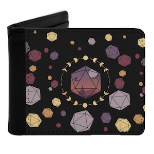 DnD Men Wallet, DnD Gifts, Dm Gifts, Dungeon Master, Wallet Men, Slim Wallet, Kids Wallet, Men Wallet, DnD, DM Wallet, DnD Dice Wallet, DM