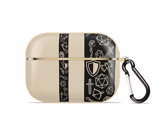 DnD Airpods Pro 2 Case, Airpods Pro 2 Case, DnD Gifts, Dungeon Master Gifts, DnD, Airpods Case, Cute Airpod Case, Dragon Airpod Case, Dice