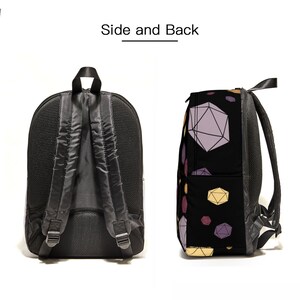 Dnd Backpack, Laptop Backpack, Dnd Dice Bag, Dnd Leather Bag, Vintage ...