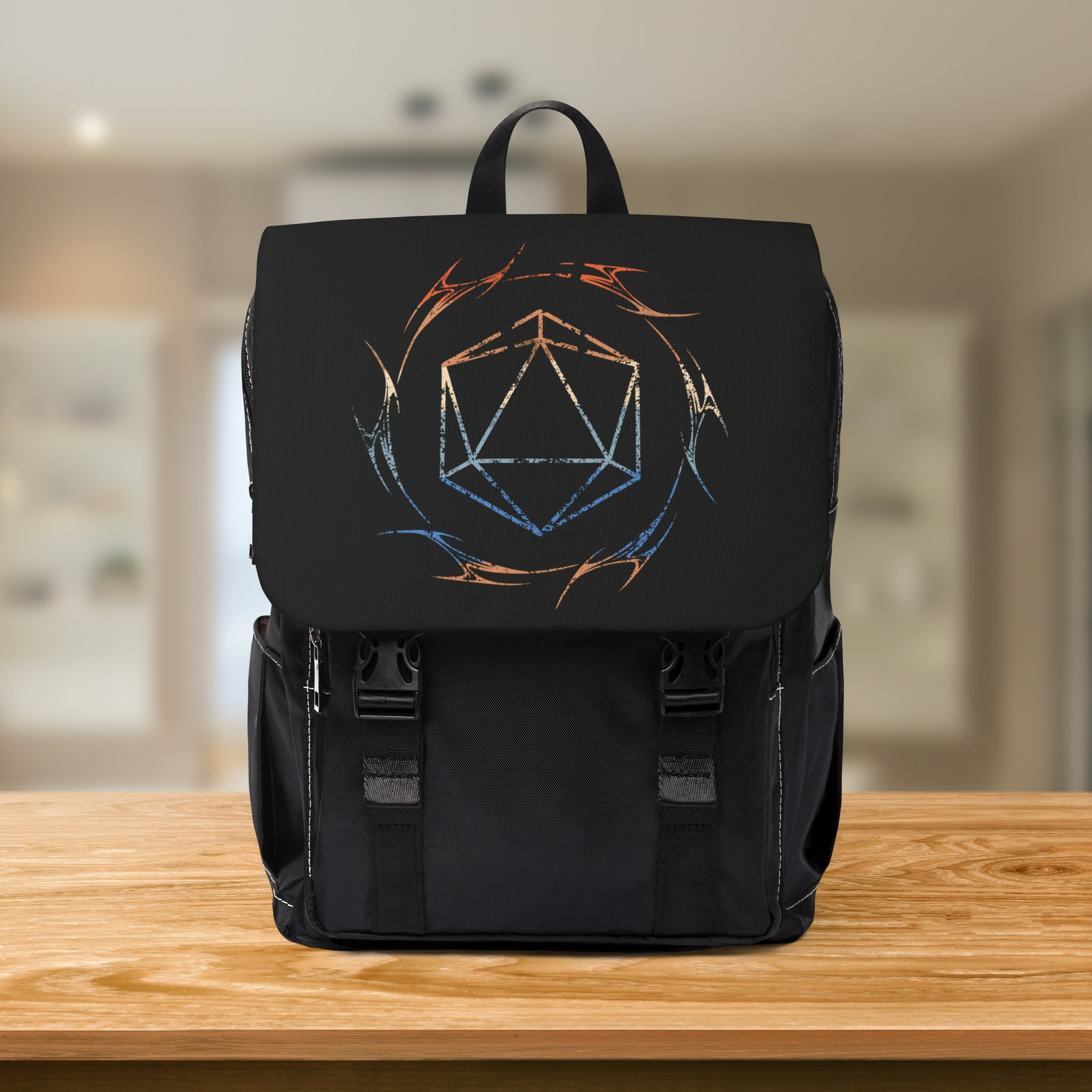 Dnd Backpack: Retro D20 Dice Bag, RPG Gamer Backpack - Etsy